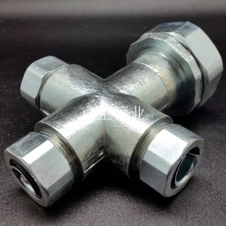十字型接头 四通接头 金属四通